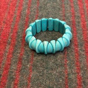 Indigo Turquoise Chunky Bracelet